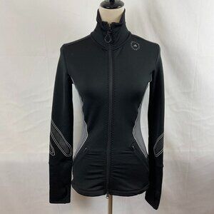 Stella McCartney x Adidas Jacket S Black Gray Full Zip Long Sleeve
